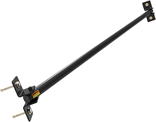 Klimmzugstange, Ecke der Wand Stahl Pull Up Station Dip Bars Chin Bar, Pullup Türrahmen Wandmontage(Black a)