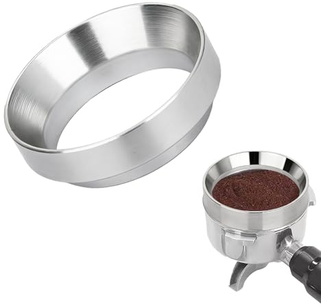 nilic 54mm Dosing Funnel, Practical Magnetic Espresso Dosing Funnel 54 mm Barista Accessories, Aluminum Alloy Food Grade Coffee Machine Accessories for Home, Cafe, Barista