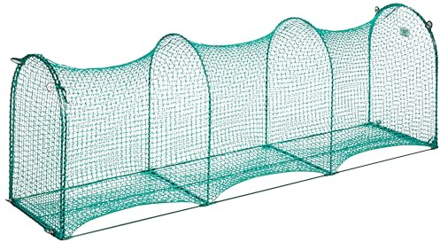 Kittywalk Outdoor Net Cat Enclosure for Decks, Patios, Balconies 18x 24x 4.5