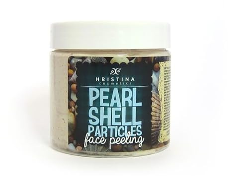 Face Scrub with Shell Particles | Enhance Your Skin with Pearl Elegance - Radiant Glow Exfoliating Scrub for Soft, Smooth, and Nourished Appearance