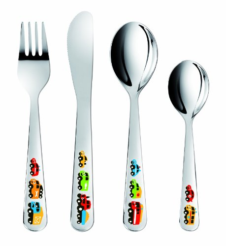 Tescoma Couvert Enfant Bambini, Voitures, 4 pcs