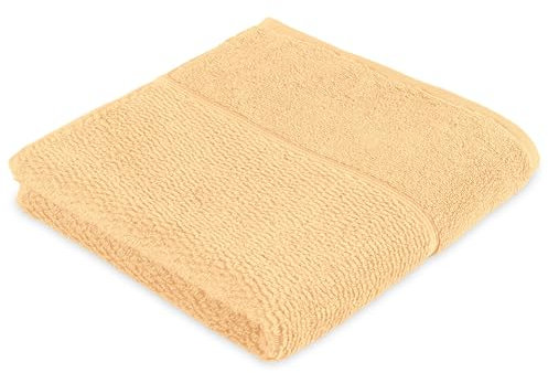 Frottana Pearl Gant de Toilette, Coton, Maize, 30 x 30 cm