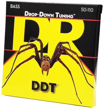 DR Strings DDT™ - Drop Down Tuning Bass Strings: Heavy 50-110