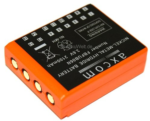 AP Ersatz Akku HBC Radiomatic FUB06N BA223 BA223000 BA223030 Kransteuerung | 3,6V, 2100mAh