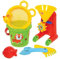 Gowi 558-39 Sand Set Tiger, 6teilig, Sandkästen und Sandspielzeug