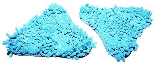 First4Spares Washable Microfibre Floor Pads for Thane H20 & H20X5 Steam Mops - Twin Pack