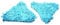 First4Spares Washable Microfibre Floor Pads for Thane H20 & H20X5 Steam Mops - Twin Pack