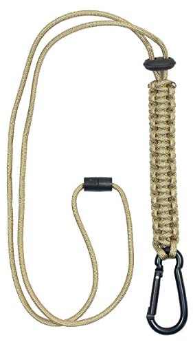 Mil-Tec Cordon en paracorde avec mousqueton, Coyote, Taille unique