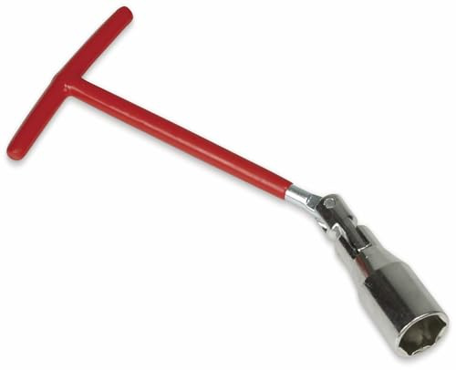 IWH 20877 ZNdkerzen-SchlSsel 21 mm, Doppelgelenk, rot