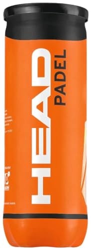 HEAD Unisex – Erwachsene 3B PADEL-6DZ Padelball, Gelb, Multipack: 3 Bälle
