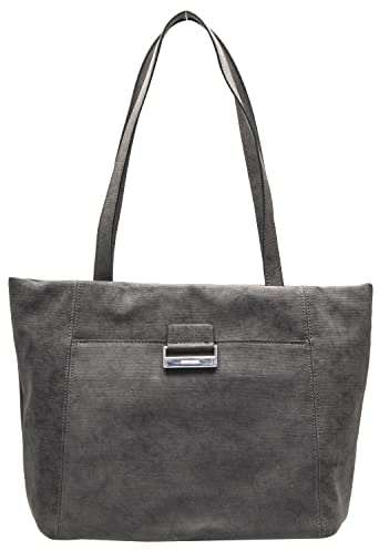 Gerry Weber be different Shopper, große Damen Tasche für die Stadt, geräumiger Shopper in Grau