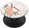 PopSockets Rose Pfirsich Rosa Blumen Aquarell Geschenk Buchstabe K PopSockets PopGrip: Ausziehbarer Sockel und Griff für Handys/Tablets mit Tauschbarem Top