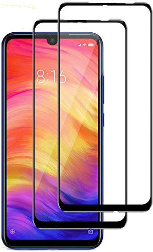 iGlobalmarket [2 Unidades] Protector de Pantalla compatible para Xiaomi Redmi Note 8 Pro, Cristal Templado, sin burbujas, Alta Definicion, 9H Dureza, Resistente a Arañazos