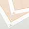 50 Blatt Millimeterpapier, 50 x 65 cm, 90 g/m², Aufdruck Bistre