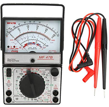 Multimetro schermo digitale MF47B, strumenti per test multimetro display tester corrente di tensione