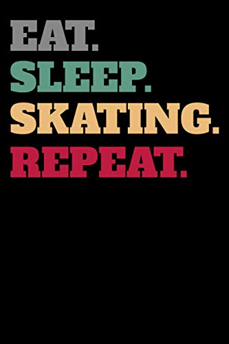 Funny Skater Skating Skateboarding Skateboarder Skateboarders Skateboard Accessories Notebook: 6x9 | 100 Pages | Lined Notebook | Skateboarding is an action sport.