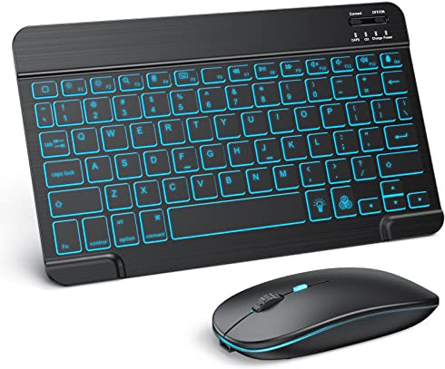 TECURS KB566 Keyboard and Mouse Black