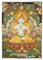 Legou Seidenstickerei Tibetische Vajrasattva Thangka Wandbehang Wandkunst für Heimdekoration, Meditation