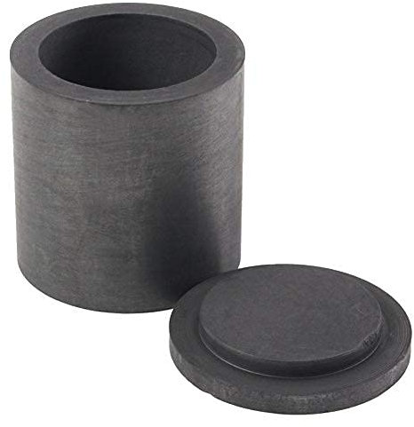 Joyzan Creuset Fonderie Graphite, Moulage Bijoux Graphite Avec Couvercle, Récipient De Fonte Graphite Or Argent Cuivre Laiton Aluminium Fonte Fusion Raffinage Bâti Grande Pureté Couverture Moule