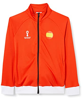 FIFA Officielle World Cup 2022-Espagne Veste de survêtement, Rouge, 13-15 Ans Garçon