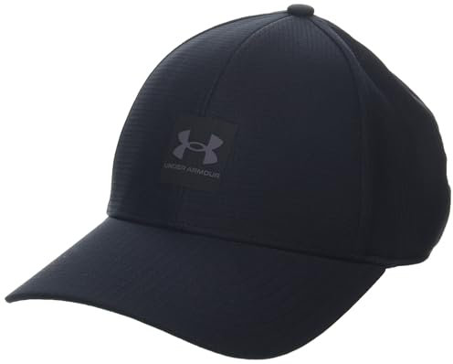 Under Armour - - Iso-Chill ArmourVent STR-Mütze für Herren, Kolorit Black/Castlerock (001), Größe: M/L