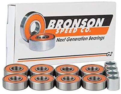 Bronson G2 Ultra Speed Co. 8 Stück und 4 Spacer