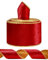 Rotes Weihnachts-Samtband mit Draht, für Weihnachtsbaumschmuck, Kranz, Schleifen, 6,4 cm, 4,5 m