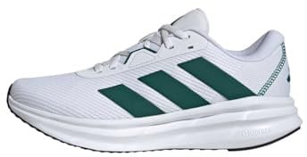 adidas Herren Galaxy 7 Running Shoes Laufschuhe, Cloud White/Collegiate Green/Crystal White, 40 2/3 EU