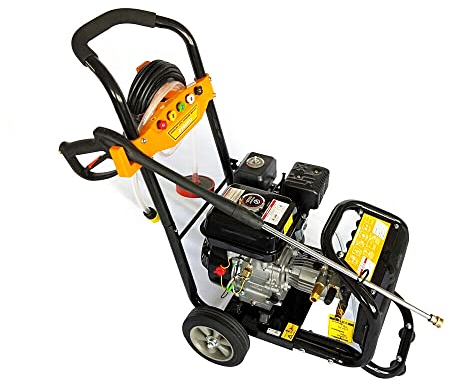 Idropulitrici a benzina, Alta Pressione Pulitore a Spruzzo Jet Portatile, 7,5 CV, pulitore a vapore a benzina, pulitore a vapore industriale a benzina per la pulizia di sporco pesante.