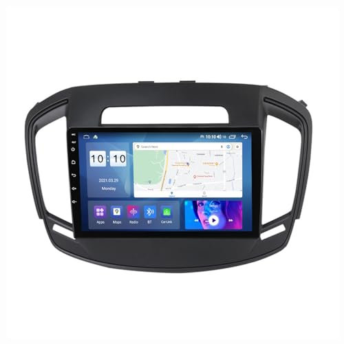 HURUMA Android 12 Autoradio Mit Navi 2 Din 9 Zoll Touchscreen Autoradio Für Opel Insignia 2013-2017 Mit Carplay Android Auto,mit RDS Bluetooth FM AM Lenkradsteuerung Rückfahrkamera(Color:M500 8+128G)