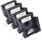 4x kamo Schriftbänder Kompatibel für Dymo D1 45013 (12mm x 7m) Schwarz auf Weiß, für LabelManager 120P 160 210D 220P 260P 280 350D 360D 420P LabelPoint 100 150 200 LabelWriter 400 450 DUO