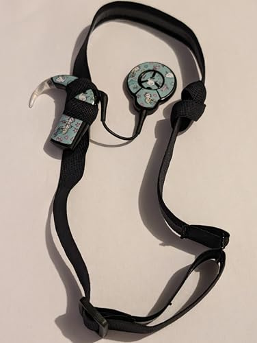 Anti-Rutsch-Kopfband für Cochlea-Implantate und Hörgeräte, 15 mm breit (schwarz, verstellbar)