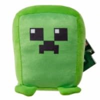 Mattel Minecraft Cuutopia Creeper Plüsch, 12,7 cm, weiche, abgerundete Kissenpuppe, Videospiel-inspiriertes Sammlerspielzeug