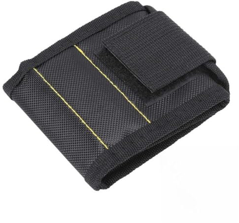 Magnetisches Handgelenksgurt Magnetismus Armband Multifunktion Magnetwerkzeug Speicher Starker Magnetismus im Freien tragbare praktische atmungsaktive DIY -Handwerker Männer