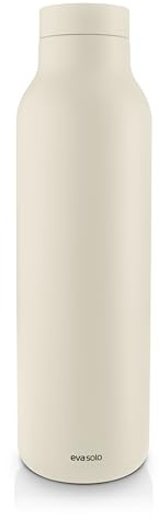 Eva Solo | Urban Thermoflasche 0,7 L Coconut | Frisches Wasser unterwegs - bleibt bis zu 12 Stunden kalt | Coconut