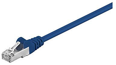 Wentronic 50161 Patchkabel Kat5e FTP blau 5.0 m