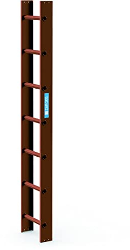 ZARGES Dachleiter 2,0 m Kupferbraun 7 Sprossen Z300