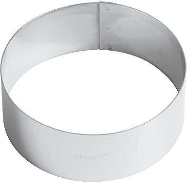 Paderno Mousse Ring bis 12 Zoll, Silber