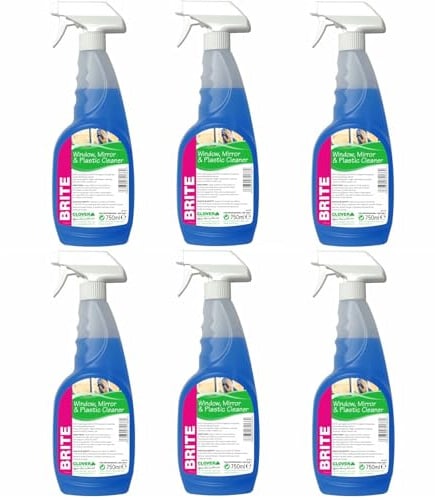 Clover 701C Brite Glass Cleaner 750ml - Pack of 6