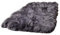 Naturasan Designer Schafsfell Lammfell Teppich Decke dunkelgrau, Flokati, Shaggy, SCHAFFELLTEPPICH SCHAFFELL Teppich Dunkelgrau 70x140 cm