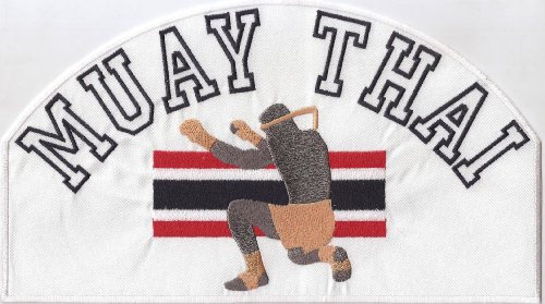 Muaythai Muay Thai Thaiboxen Kickbox Kampfsport Abzeichen Aufnäher Patch