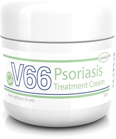 V66 Psoriasis Treatment Cream UK Made Paraben and Cruelty Free - 50g