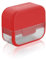 Microplane Hachoir et trancheuse à ail, Plastique, Red, Taille unique