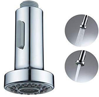 Kitchen Spray Head - 2 Functions Spare Or Replacement Multi-Function Pull-Out Spout Head for Kitchen Sink Tap, Spray Tap Head Universal G 1/2