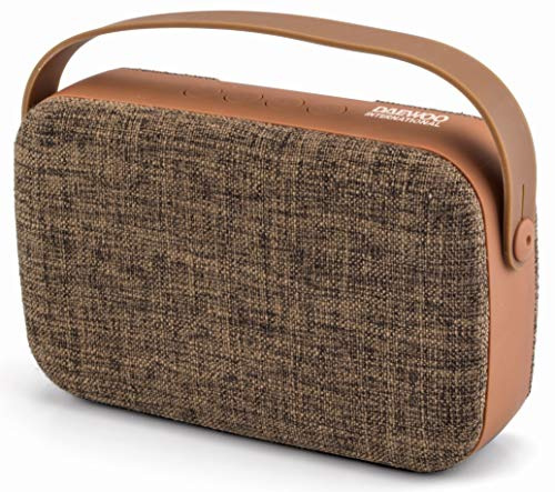 DBT-302 BR Altavoz BLUETOOH Tela - Color MARRÓN