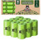 Pogi sacs à crottes pour chiens – à base de plantes, résistants et compostables (certifiés ASTM D6400) – 135 sacs