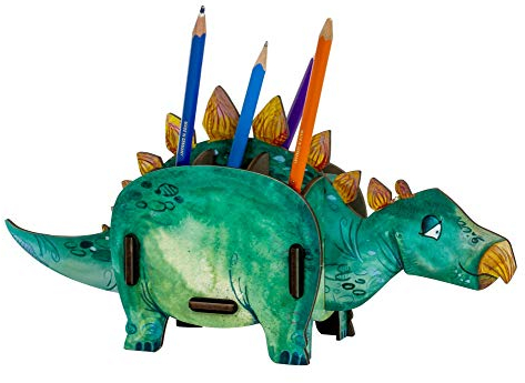 Werkhaus Stiftebox Stegosaurus Dinosaurier