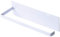 NATUCE Porte Essuie-Tout, Porte-Papier Cuisine Mural, Supports pour Papier Essuie Tout sans Perçage, Porte-Rouleau Cuisine en Métal, Dérouleur Sopalin Auto-Adhésif Cuisine, 25cm - Blanc