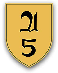 PzAufklBtl 5 Sontra Panzeraufklärungsbataillon Sticker Aufkleber 7x5cm#A4470