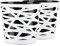 Tymar Pot de Fleurs, Pot de Plantes en Plastique, Lot de 2, Forme Ronde (ø 15cm, Noir)